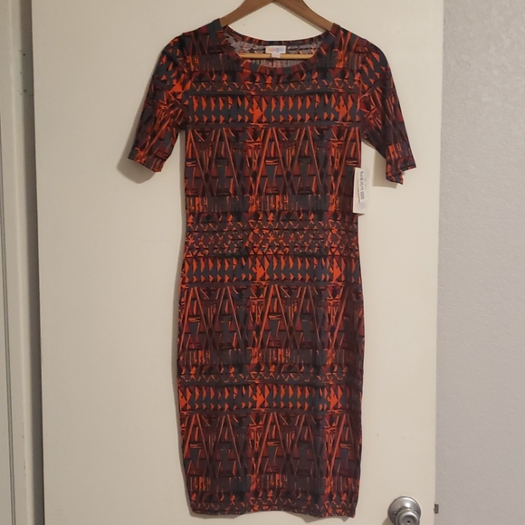 LulaRoe Julia dress NWT - Picture 2 of 7